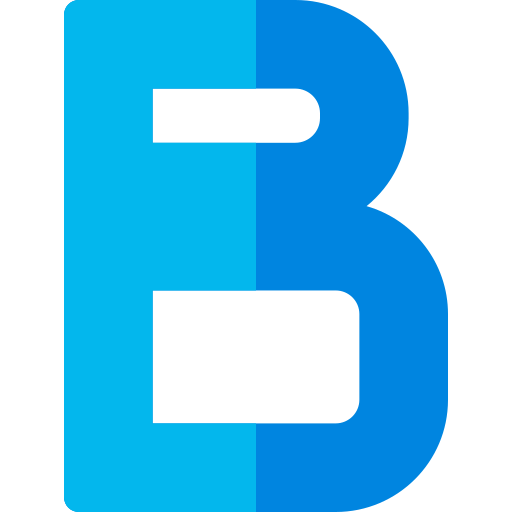 Bold Basic Rounded Flat icon