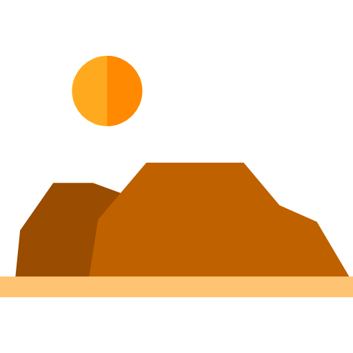 Desert free icon Desert free icon