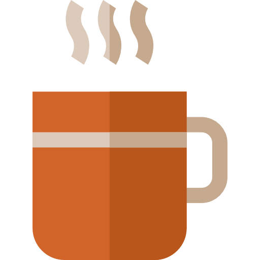 Coffee Basic Straight Flat icon