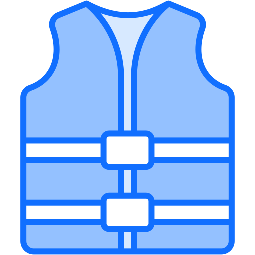 Life jacket Generic Blue icon