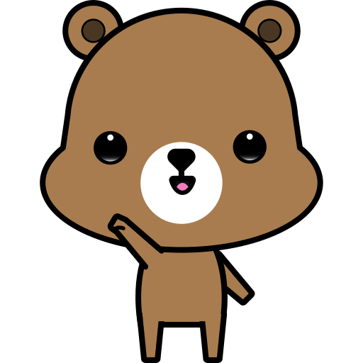 곰 무료 스티커