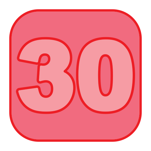 dreißig kostenlos Icon dreißig kostenlos Icon