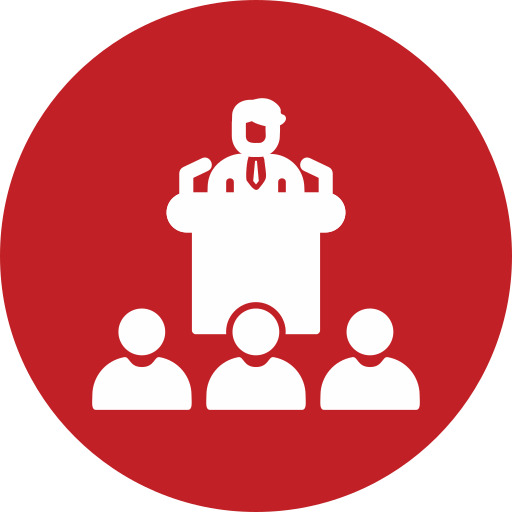 conférence Icône gratuit