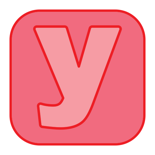 Pink letter y icon - Free pink letter icons