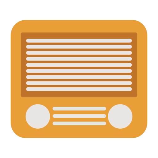 Old radio free icon