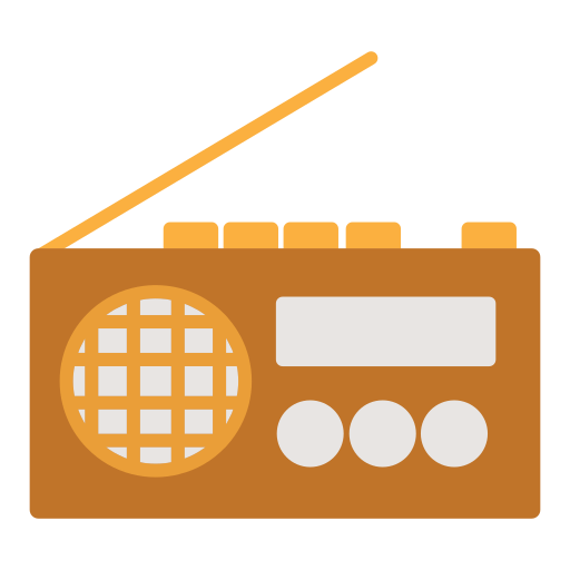 Old radio free icon