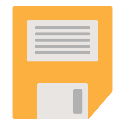 Diskette Generic Flat icon