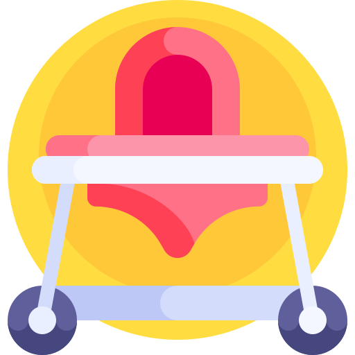 Baby walker free icon