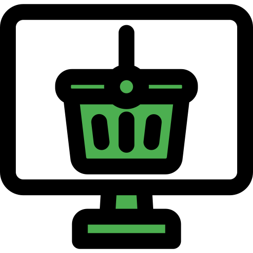 compras online grátis ícone compras online grátis ícone