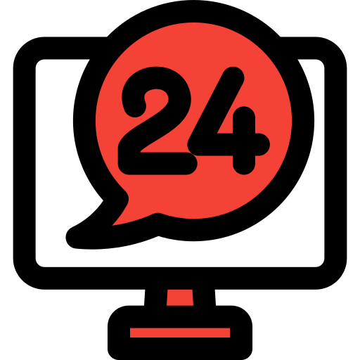 24 hours free icon 24 hours free icon