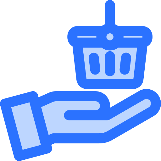 cesta de compras grátis ícone
