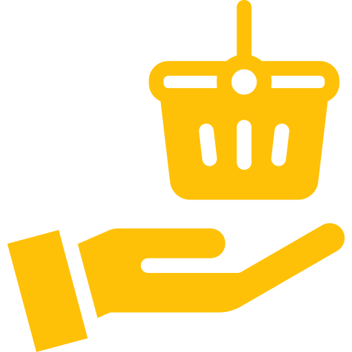 cesta de compras grátis ícone