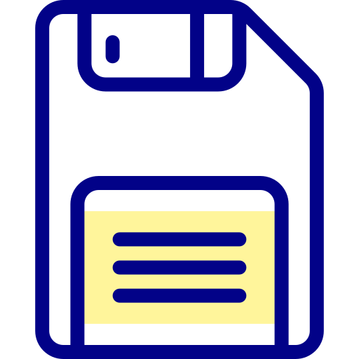 Floppy disc free icon