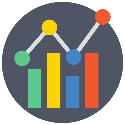 Growth chart Generic Flat icon