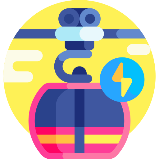 teleférico icono gratis