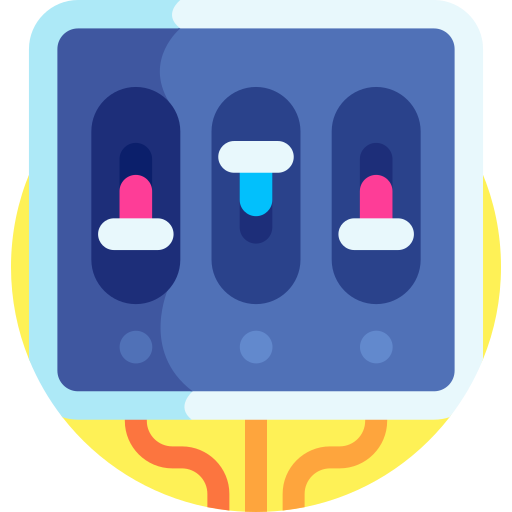 Circuit free icon