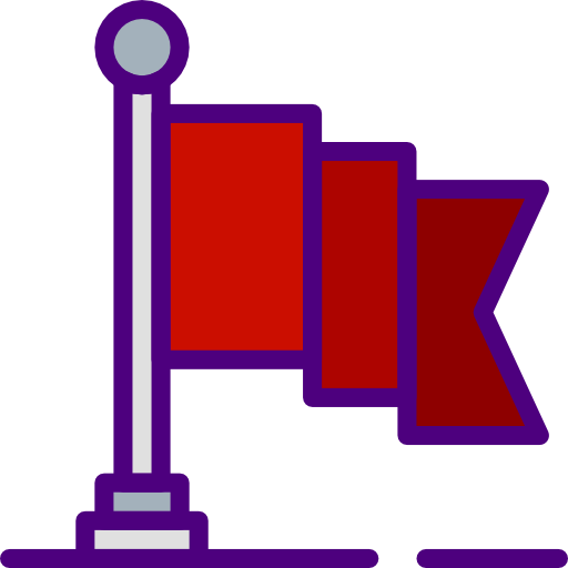 Flag free icon