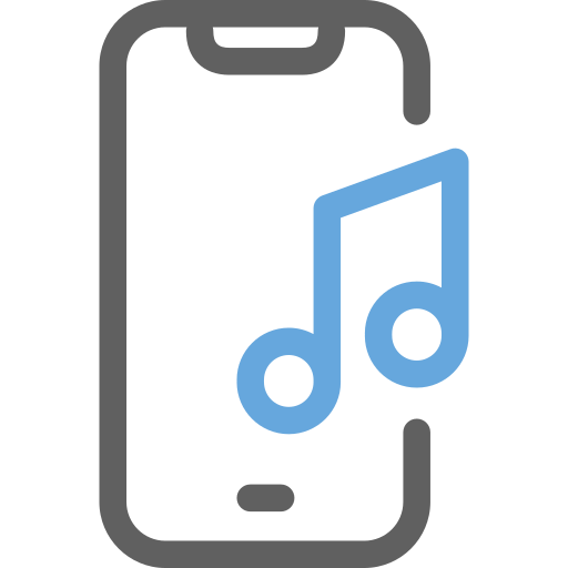 Music Generic Outline Color icon