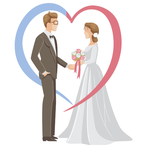 Bride Wedding Sticker