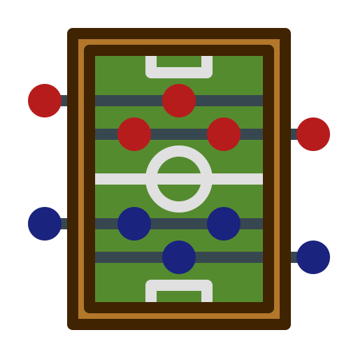 futbolín icono gratis