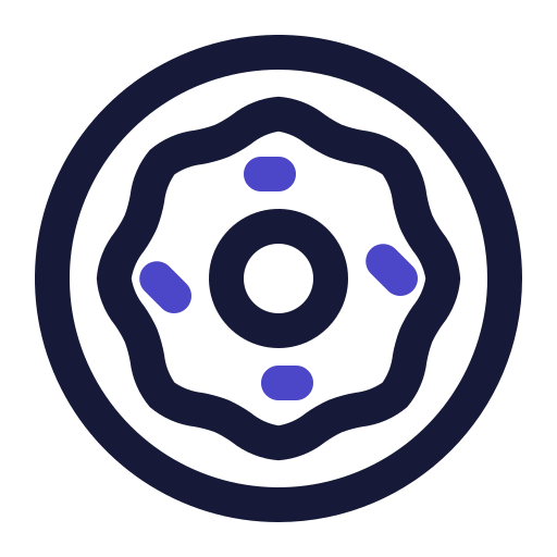 rosquilla icono gratis