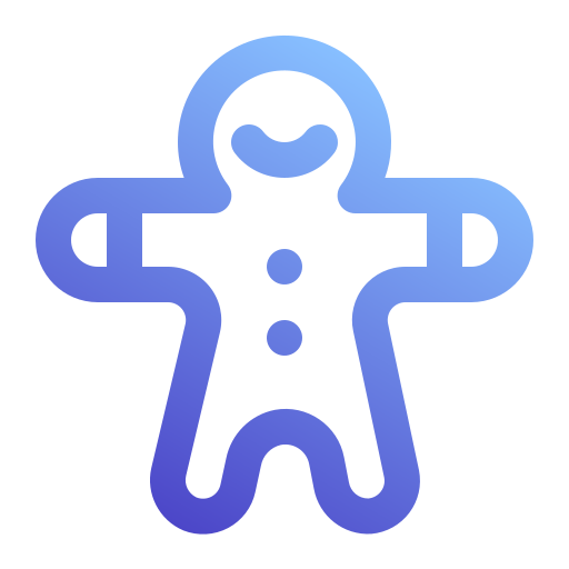 Gingerbread free icon