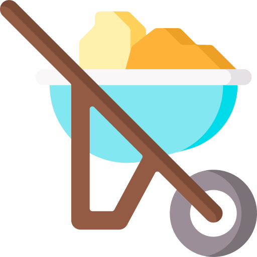 Wheelbarrow free icon Wheelbarrow free icon