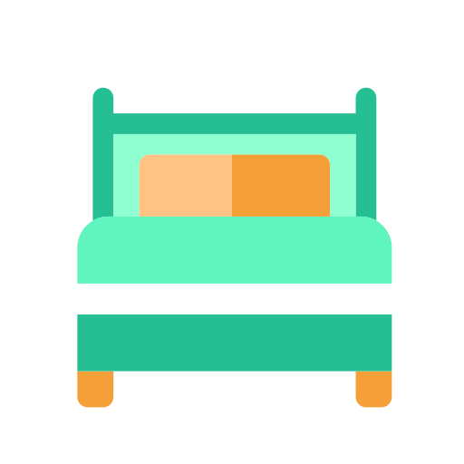 muebles de cama icono gratis