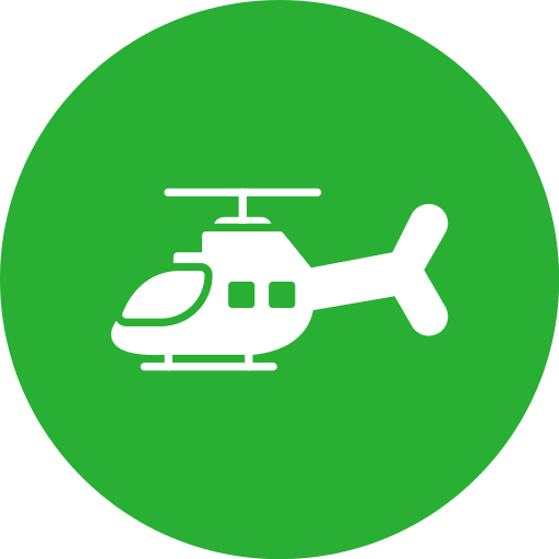 helicóptero icono gratis