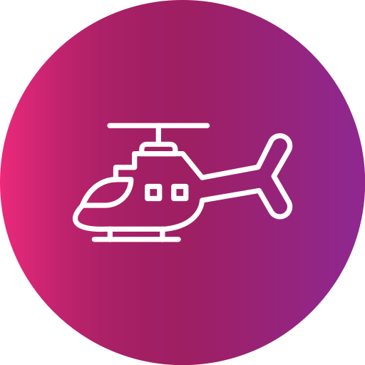 helicóptero icono gratis