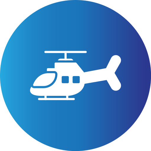 helicóptero icono gratis