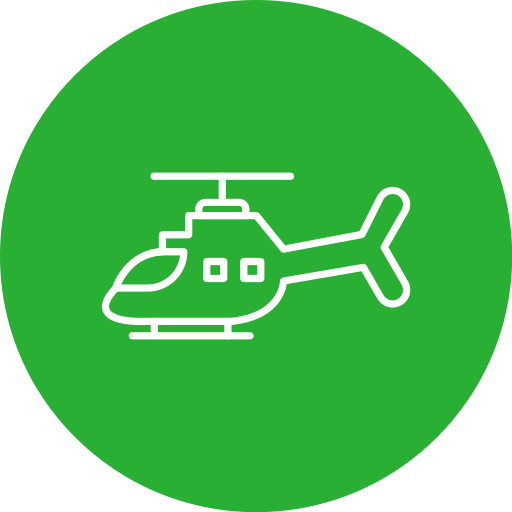 helicóptero icono gratis