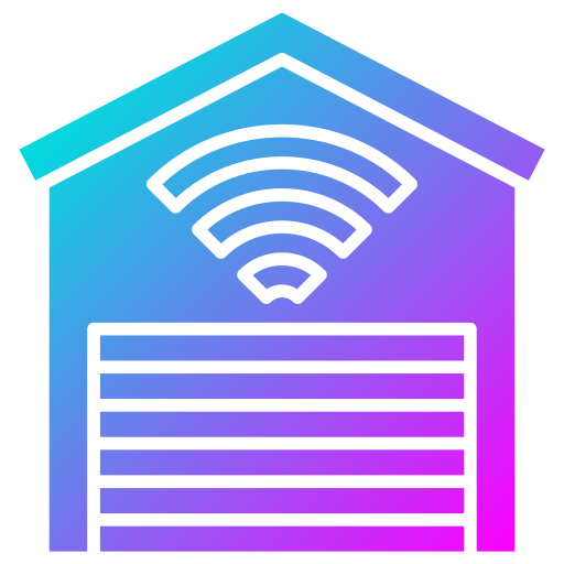 garaje inteligente icono gratis