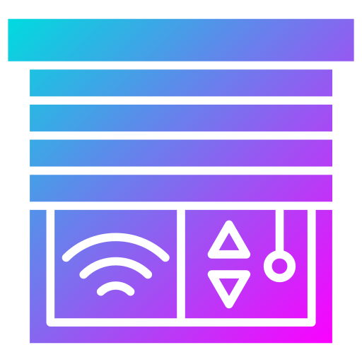 persiana inteligente icono gratis