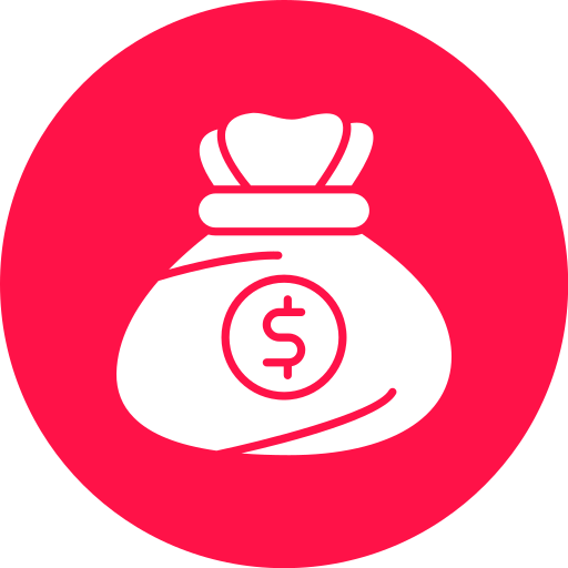 돈 가방 무료 아이콘