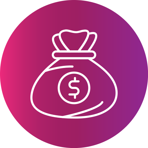 돈 가방 무료 아이콘