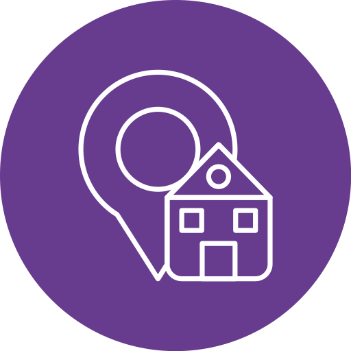 dirección icono gratis