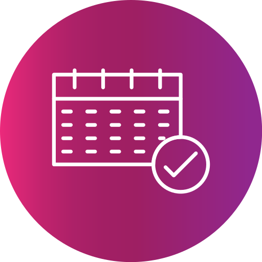 Calendar Generic Flat Gradient icon