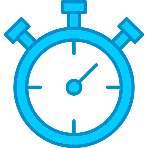 Chronometer Generic Blue icon