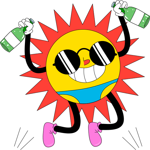 soirée piscine gratuit sticker soirée piscine gratuit sticker