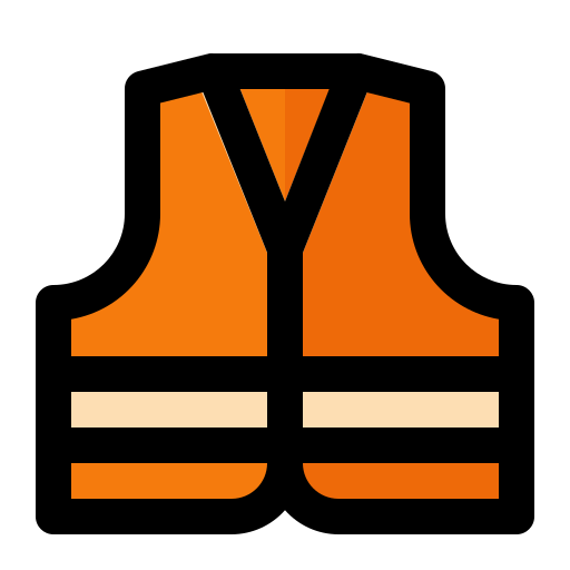 Vest Generic Outline Color icon