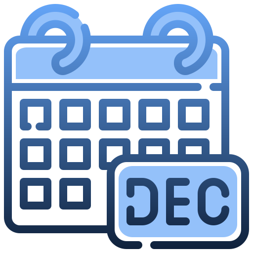 diciembre icono gratis