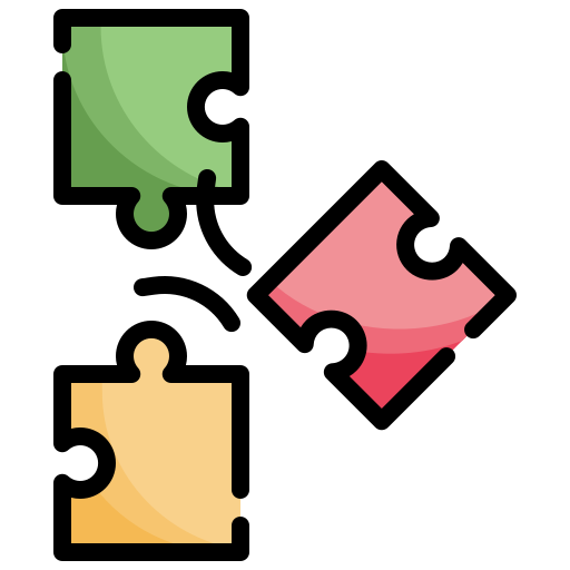 Puzzle piece Generic Outline Color icon