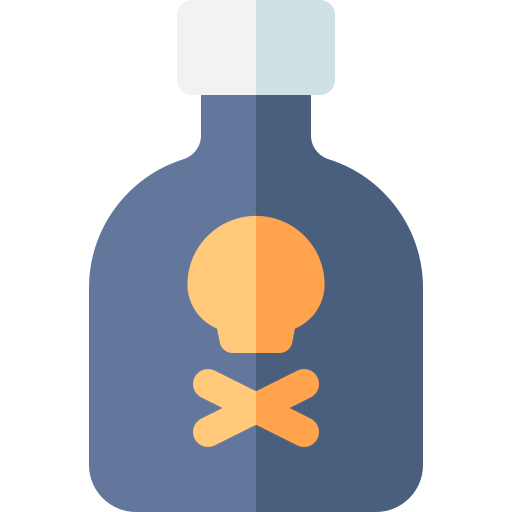 Poison Basic Rounded Flat icon