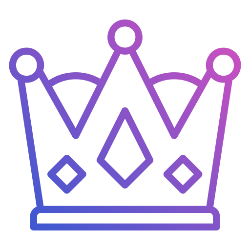 Crown Generic Gradient icon