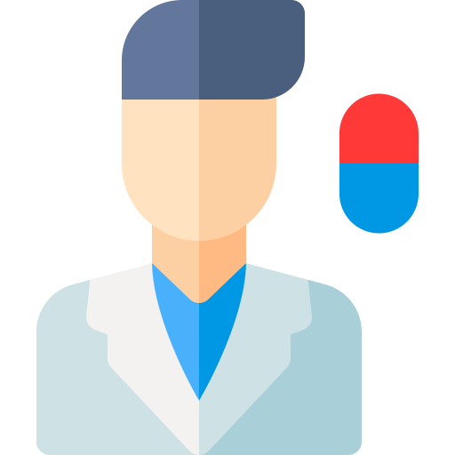 Pharmacist Basic Rounded Flat icon