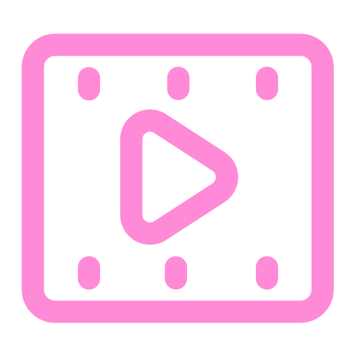 reproductor de video icono gratis