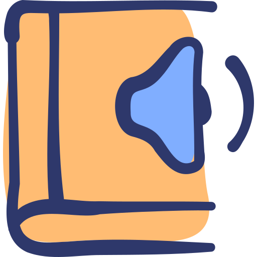 audio libro icono gratis