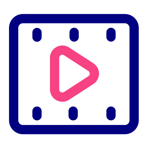 reproductor de video icono gratis