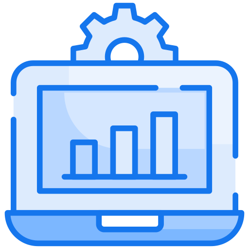 procesamiento de datos icono gratis